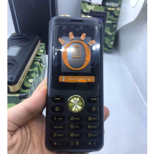 ĐIỆN THOẠI N6000 ONLINE 4 SIM 4 SÓNG CẦM CHẮC TAY