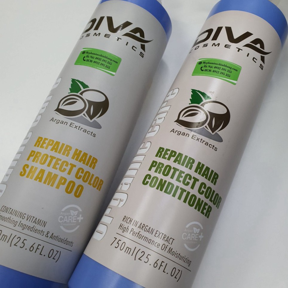 GIÁ TỐT NHẤT (CHÍNH HÃNG CÔNG TY MẪU MỚI NHẤT ) CẶP DẦU GỘI XẢ DIVA COLLAGEN 500ml -750ml | BigBuy360 - bigbuy360.vn