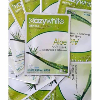 Mặt nạ đắp mặt nha đam Eazy White gói 30g