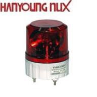 HanYoung Đèn xoay cảnh báo có còi , màu đỏ T084-FFA--11-R-D, HanYoung Nux