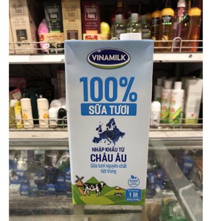 Sữa Tươi Nhập Khẩu Từ Châu Âu Vinamilk Hộp 1L