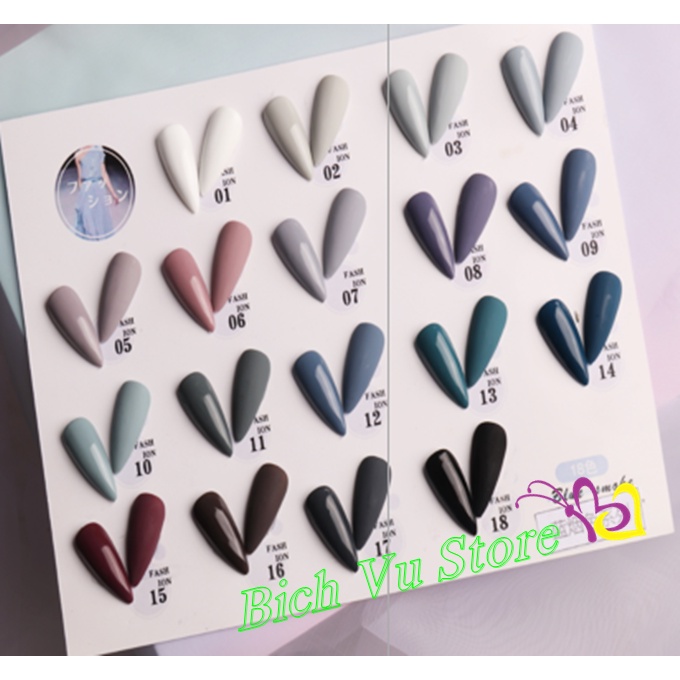 Sơn Gel AS mã LYS | Chai đỏ