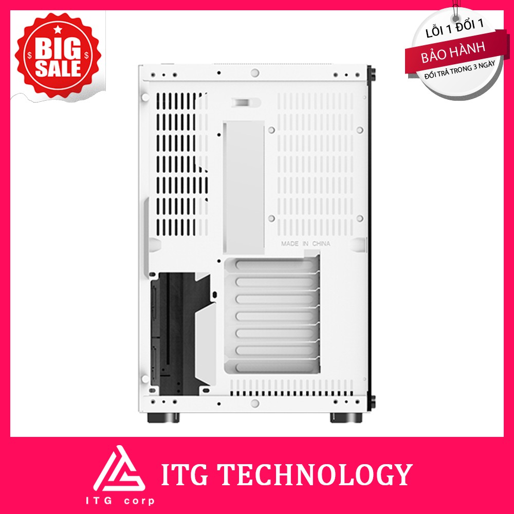 Vỏ case xigmatek AQUARIUS PLUS (Trắng) | BigBuy360 - bigbuy360.vn