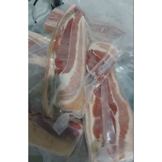 Thịt heo nóng ba rọi 1kg