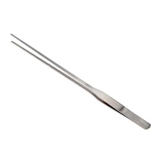 Nhíp inox thẳng dài 27cm dùng để vệ sinh bể cá