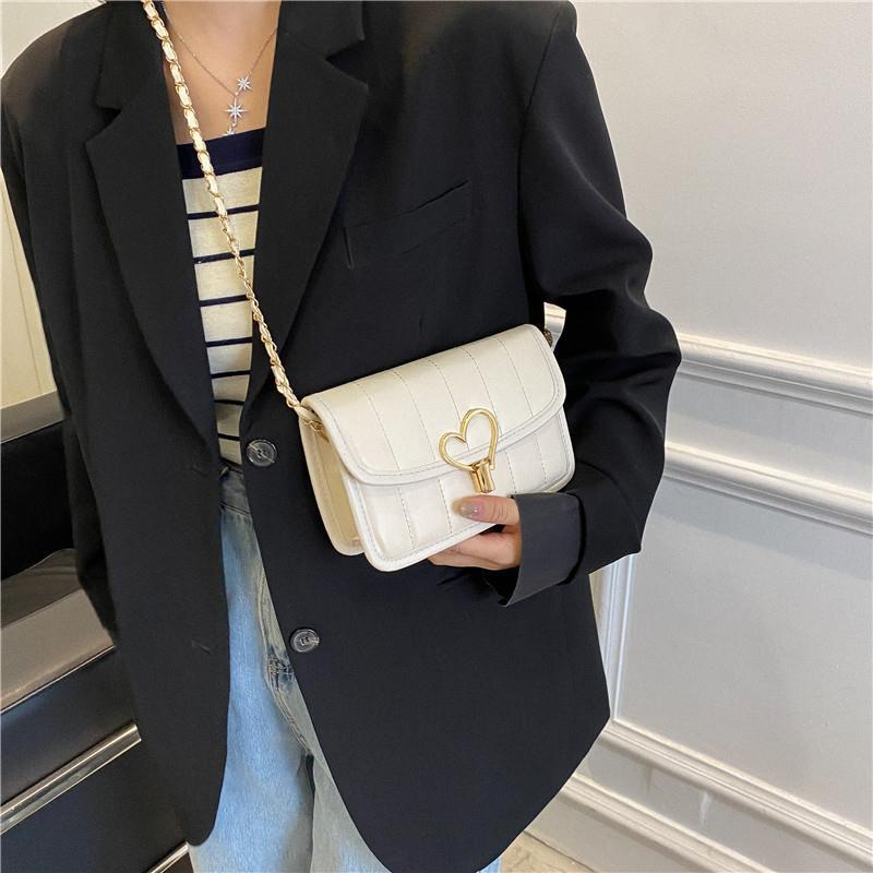 Túi Đeo JASMIN NOIR Chéo Dây Xích In Họa Tiết Thời Trang Cho Nữ