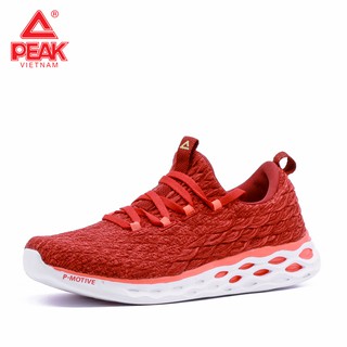 Giày chạy bộ PEAK Running E91327H - Đỏ