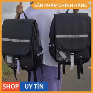 Balo Colkids CND 2 màu đen trắng Phản quang