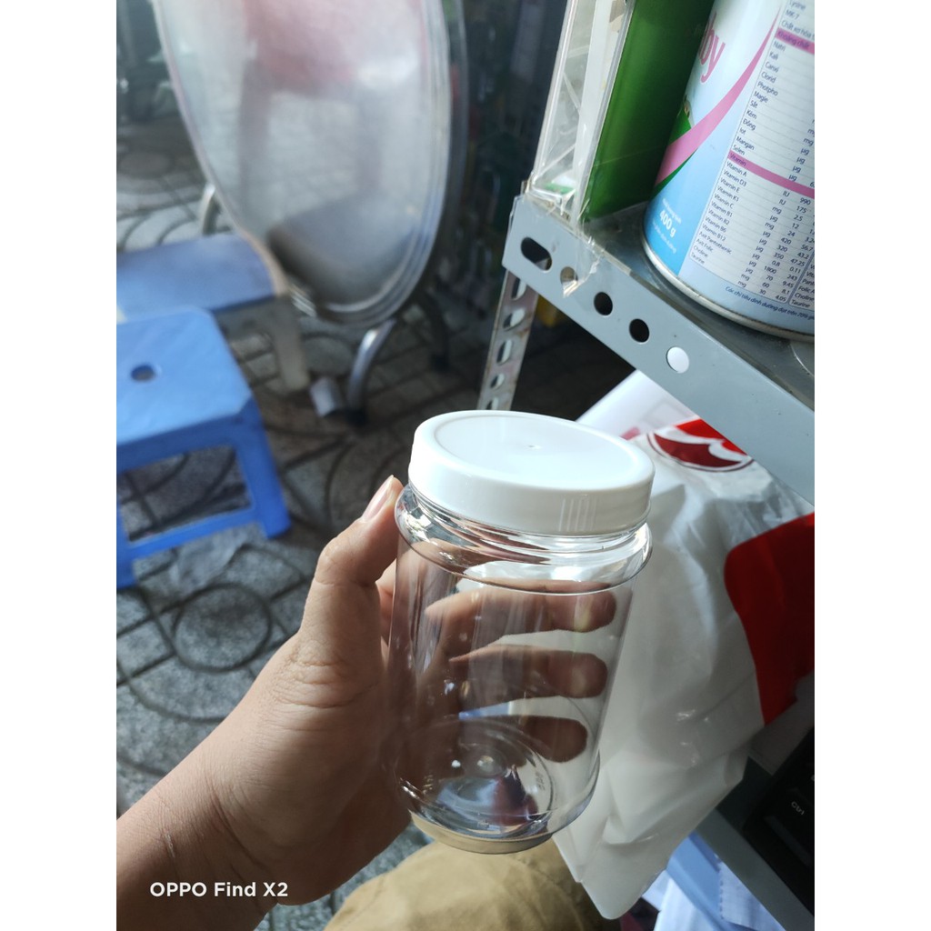 Hủ tròn nhựa Duy Tân loại 470ml
