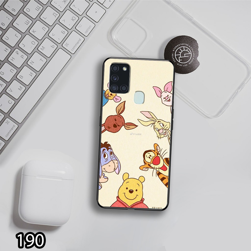 Ốp lưng Samsung A11/A21/A21S  in hình Logo chú gấu Pooh siêu đẹp, độc, lạ_KINGSTORE.HN_Ốp SS A11/A21/A21S