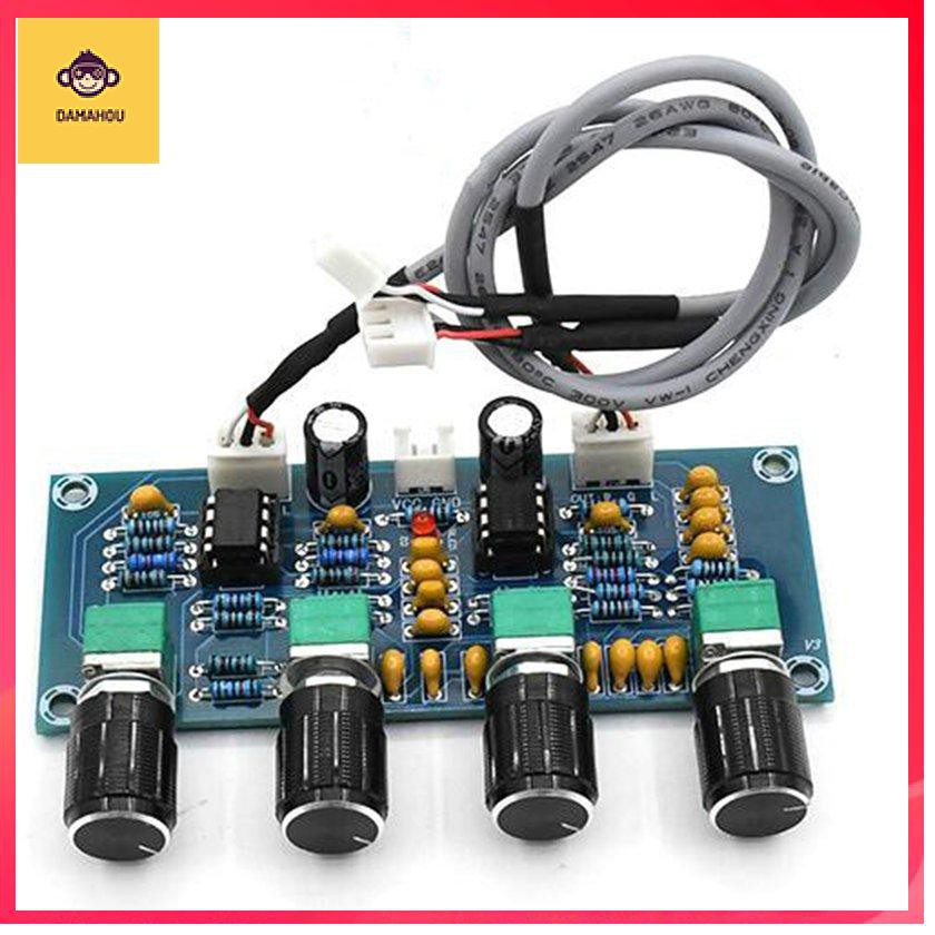 XH-A901 NE5532 Bảng tiền khuếch đại âm thanh Pre-amp với Bảng mạch tiền khuếch đại âm trầm treble