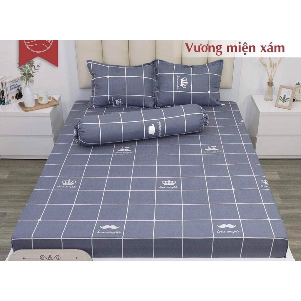 Bộ chăn ga gối sét 5 món hè mẫu mới