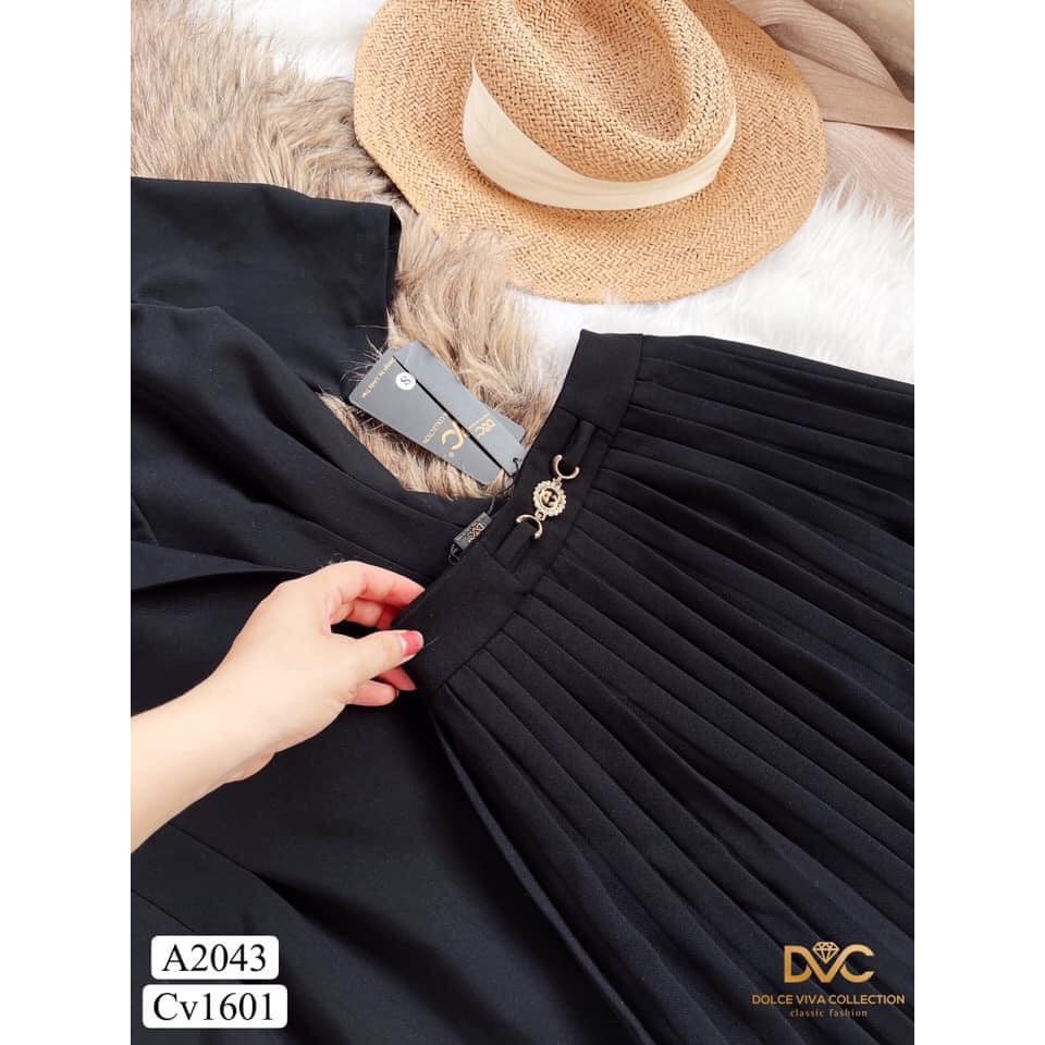 SÉT ÁO PEPLUM + CHÂN VÁY XẾP LY HÀNG THIẾT KẾ DOLCE VIVA COLLECTION | BigBuy360 - bigbuy360.vn