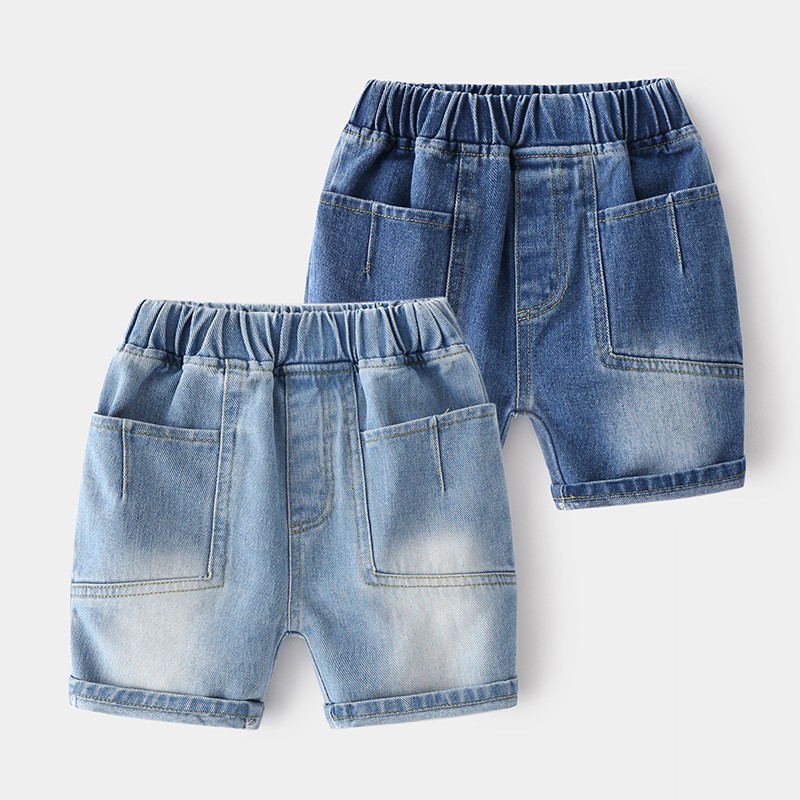 Quần Jeans Cho Bé JOYBOY Quần Short Cho Bé Chất Bò Mềm Mại 037