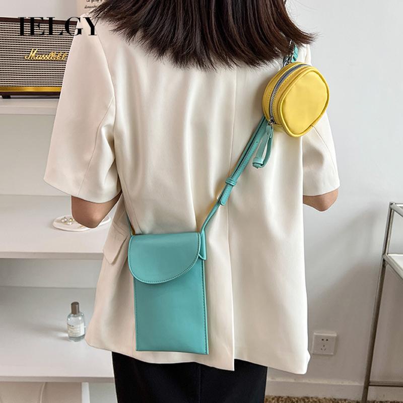 Túi Đeo Vai Hình Vuông Cỡ Nhỏ Thiết Kế Đơn Giản Thời Trang Cho Nữ