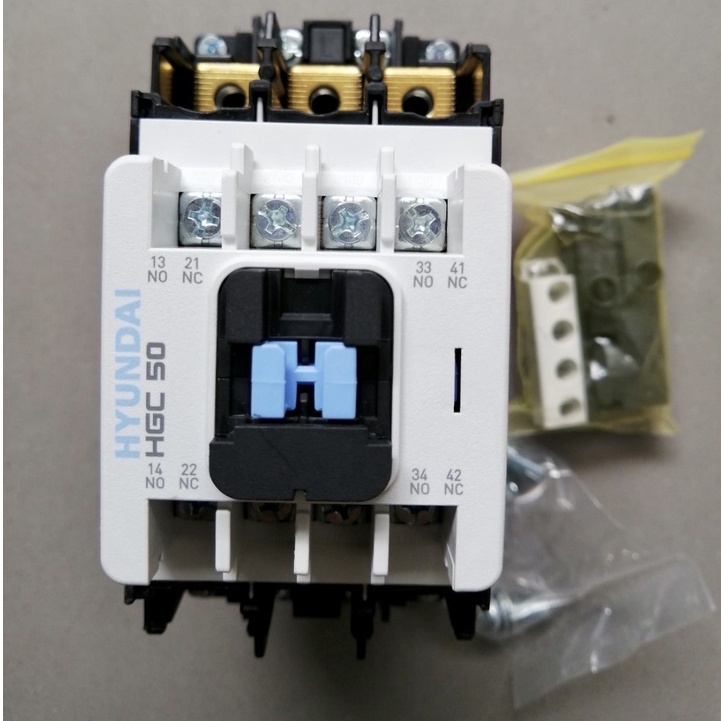 Contactor Khởi động từ 3 Pha Hyundai 50A, 65A - Chính Hãng, Hyundai 3P HGC-50/HGC-60