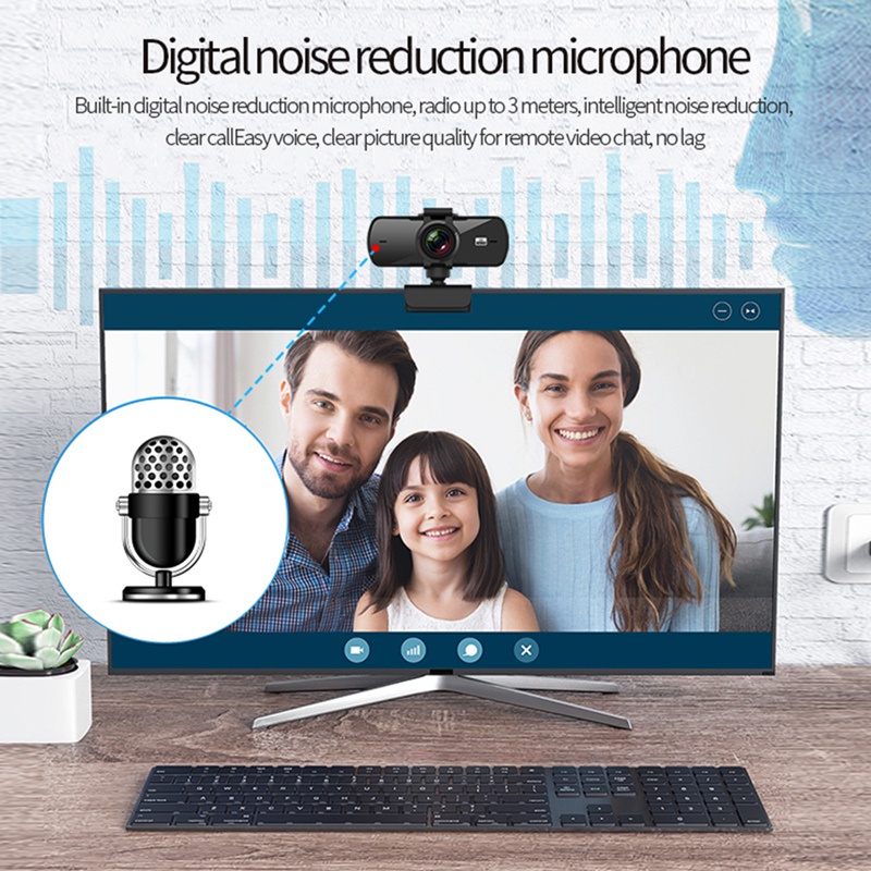 Webcam 2K HD kèm mic cho Mac Laptop | BigBuy360 - bigbuy360.vn