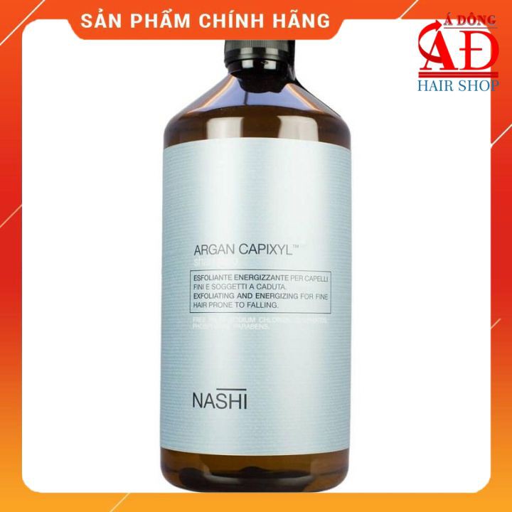 [CHÍNH HÃNG] DẦU GỘI CHỐNG RỤNG TÓC NASHI ARGAN CAPIXYL ITALY 1000ML