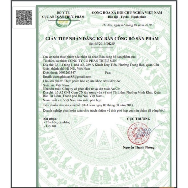 Thực phẩm bảo vệ sức khoẻ Ancan | BigBuy360 - bigbuy360.vn