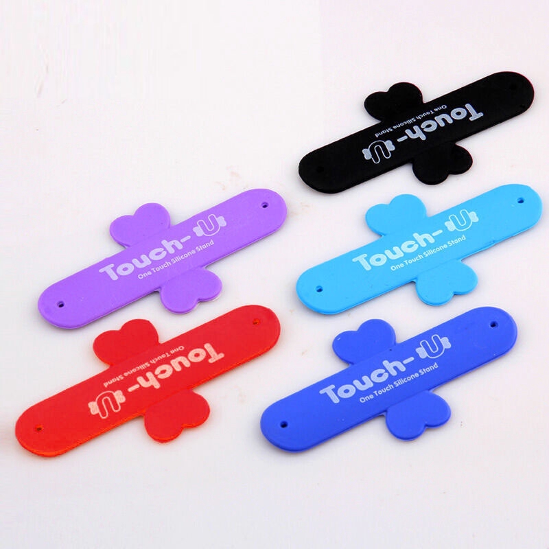 Giá Đỡ Điện Thoại Bằng Silicon Hình Chữ U Đầy Màu Sắc