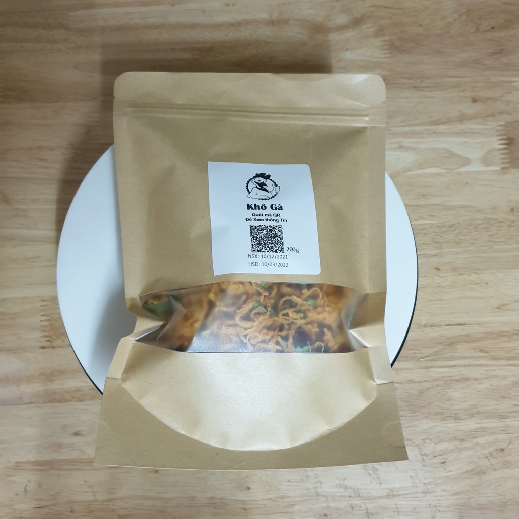 Khô gà thơm ngon có gói nhỏ ăn thử | BigBuy360 - bigbuy360.vn