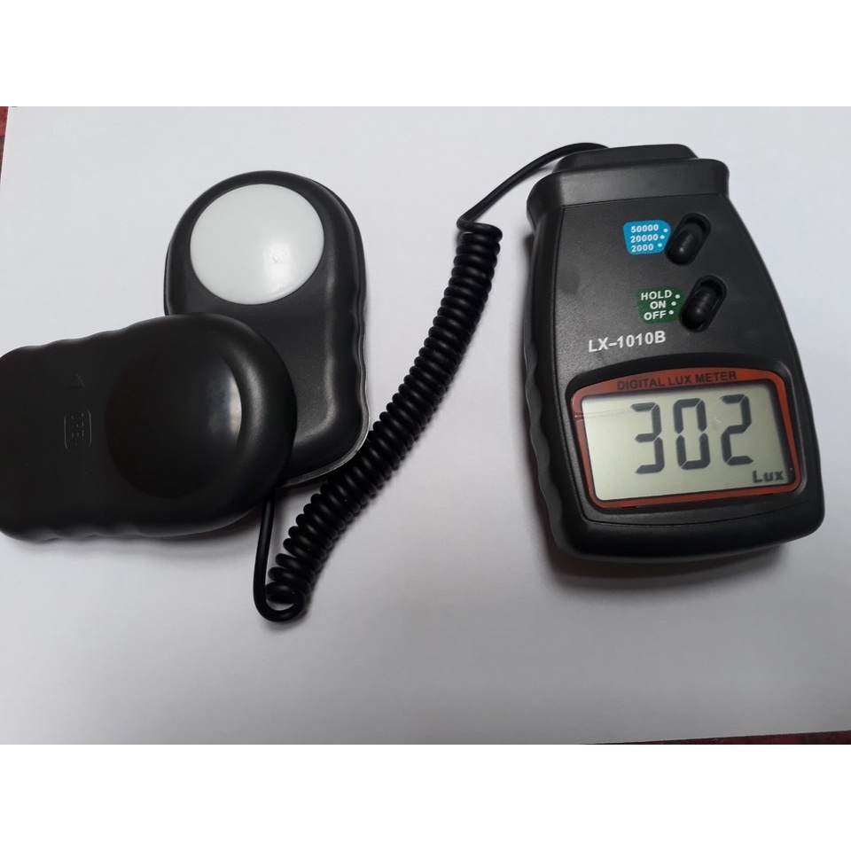 Máy đo độ sáng đèn để chống cận thị điều chỉnh độ chói của đèn ( Dải rộng 1Lux ----&gt;50.000 Lux )