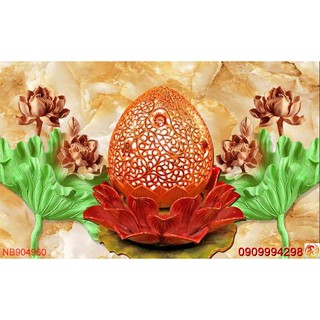 TRANH DÁN TƯỜNG 3D GIẢ NGỌC