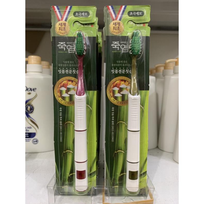 Bàn chải đánh Răng Bamboo Salt Muối Tre Hàn Quốc