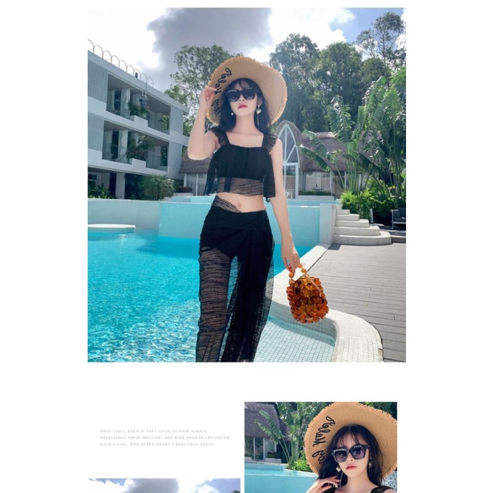 Bộ Đồ Bơi Ba Mảnh Thời Trang Mùa Xuân 2022 Cho Nữ