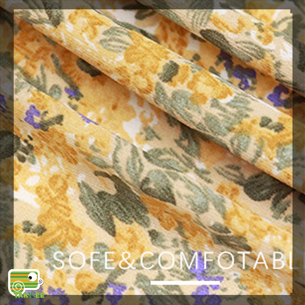 Váy Hoa Thắt Nơ, Váy Hè Nữ,  Thời Trang Phong Cách Hàn Quốc Mẫu Mới Hot