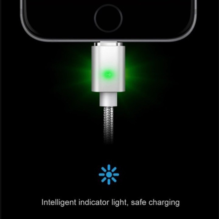 Cáp Sạc Từ Lightning Iphone Hít Nam Châm Elough Chính Hãng