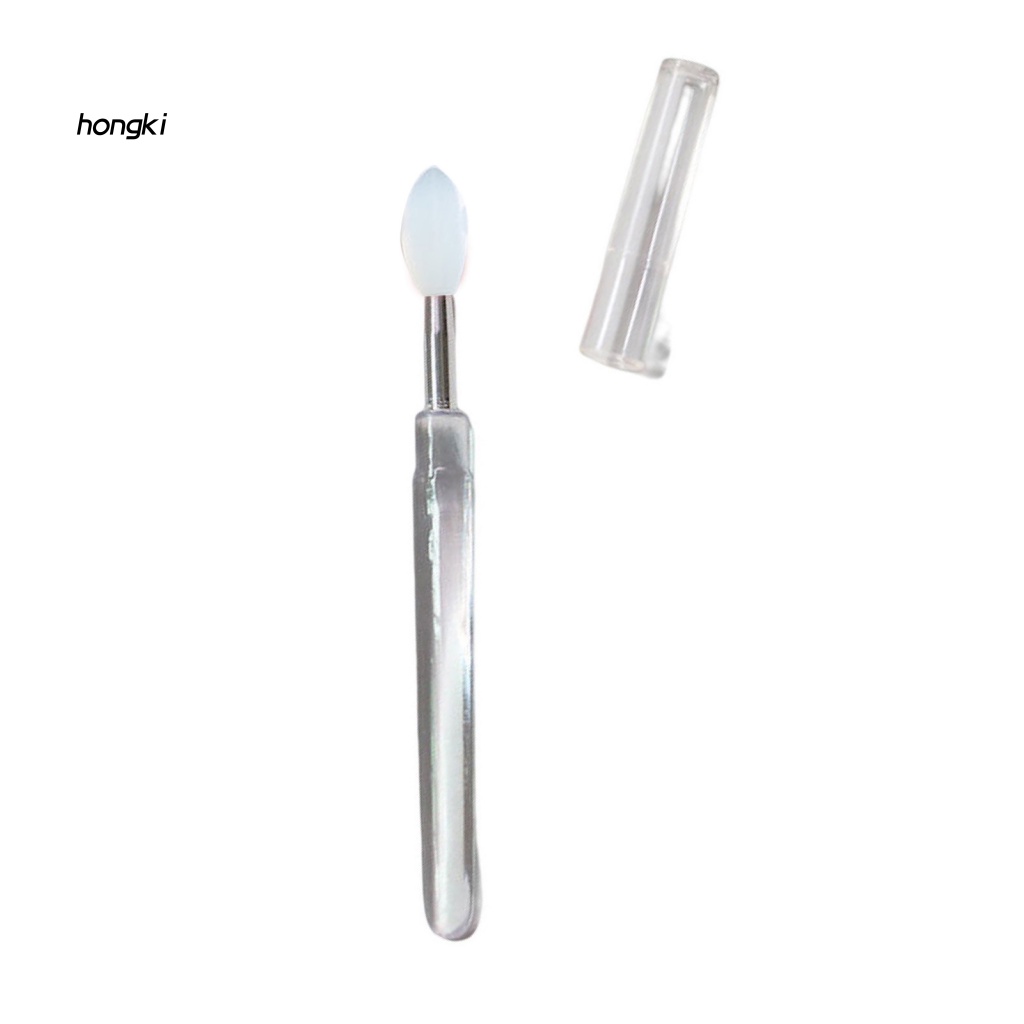 Cọ Trang Điểm Mắt Bằng Silicone Gọn Nhẹ Tay Cầm Bằng Silicone Tiện Dụng Cho Nữ