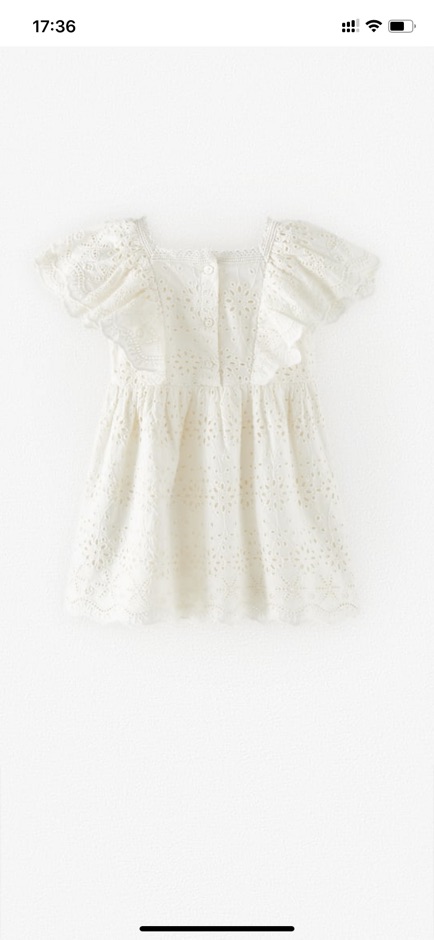 Váy ren trắng Zara hè 2020 vợt sale