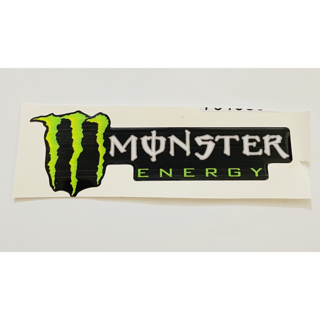 Tem Logo Monster 3 lớp chống nước dán Xe Máy