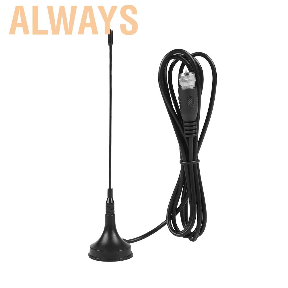 Anten kỹ thuật số DVB-T HDTV băng tần 70MHz kích thước 15.5x3cm nặng 31g có dây dài 149cm