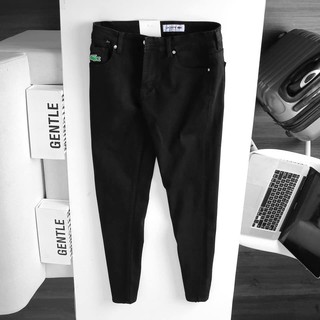 Quần LACOSTE Jean Black &WHITE