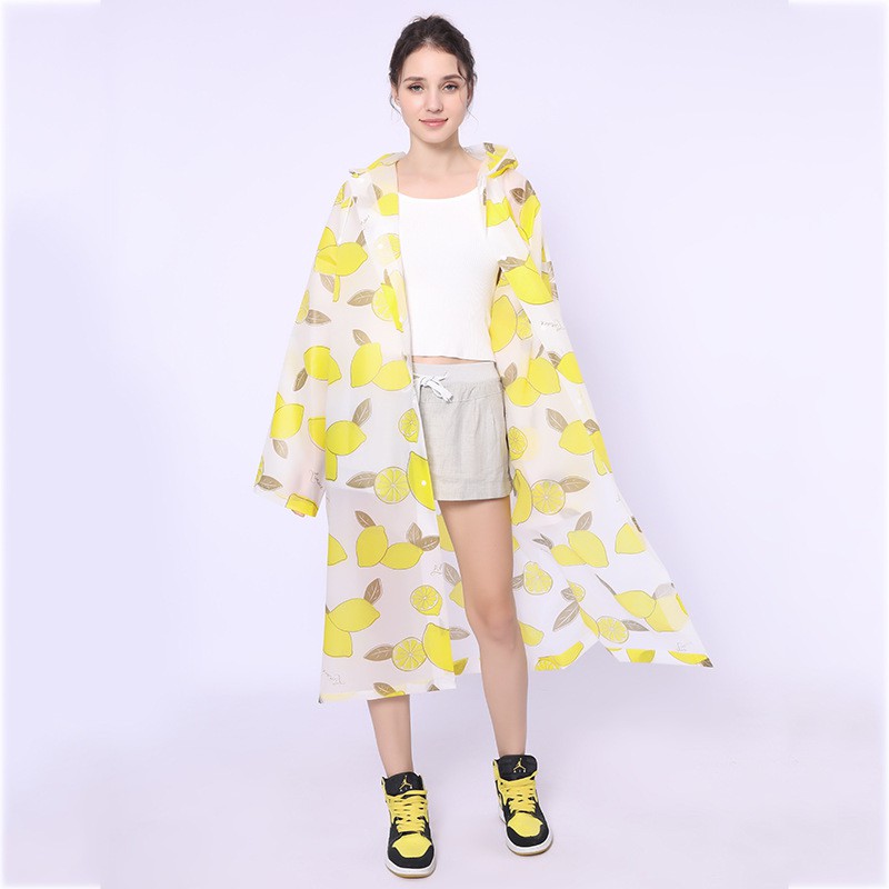 Áo Mưa EVA Chống Thấm Nước Thời Trang Dành Cho Nữ