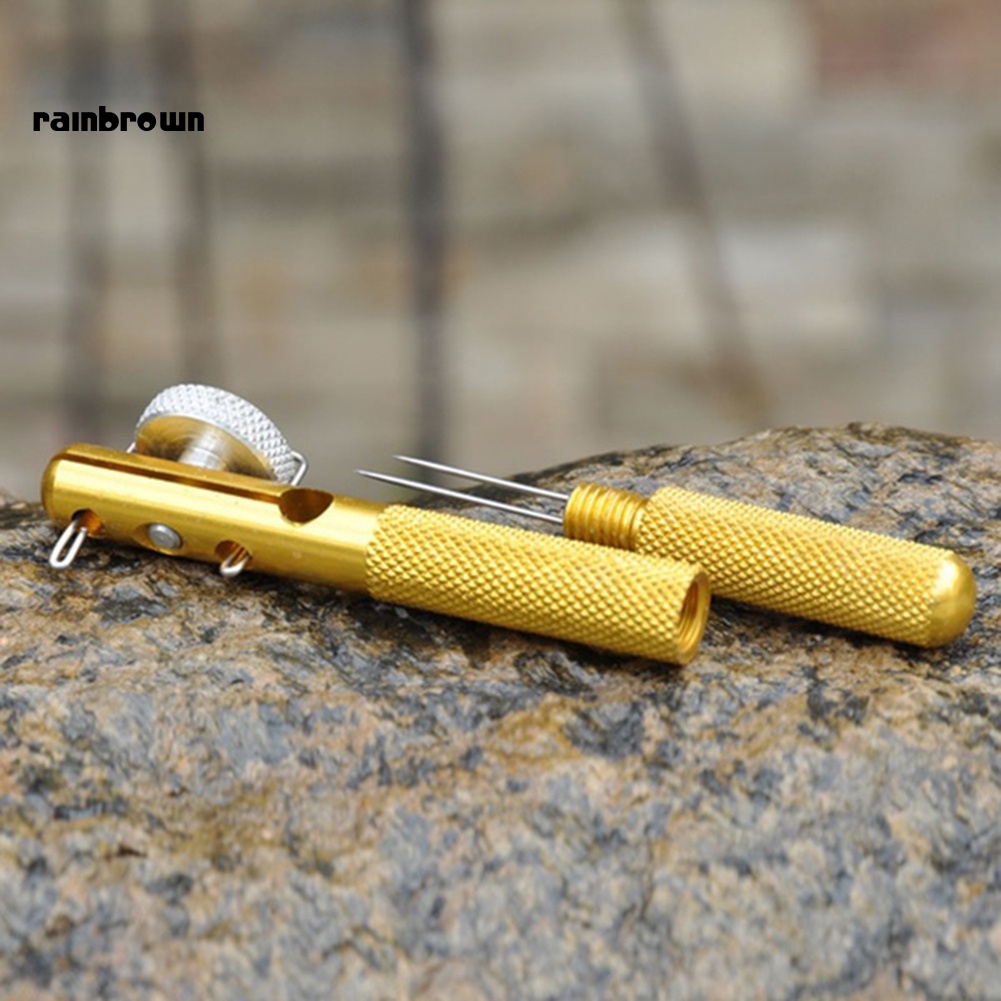 Dụng Cụ Thắt Nút Dây Câu Cá Hai Đầu Bằng Hợp Kim Nhôm