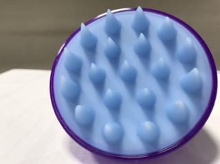 Lược gội đầu và massage silicon
