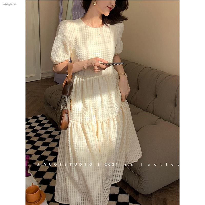 Đầm chữ A ngắn tay màu quả đào thời trang mùa hè ngọt ngào thanh lịch 2021 cho nữ | BigBuy360 - bigbuy360.vn