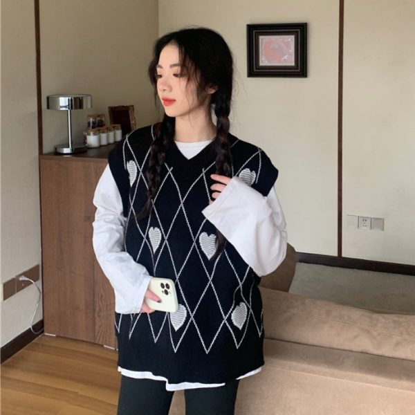 NRVP Áo KhoáC Cardigan Tay DàI Phong CáCh HàN QuốC