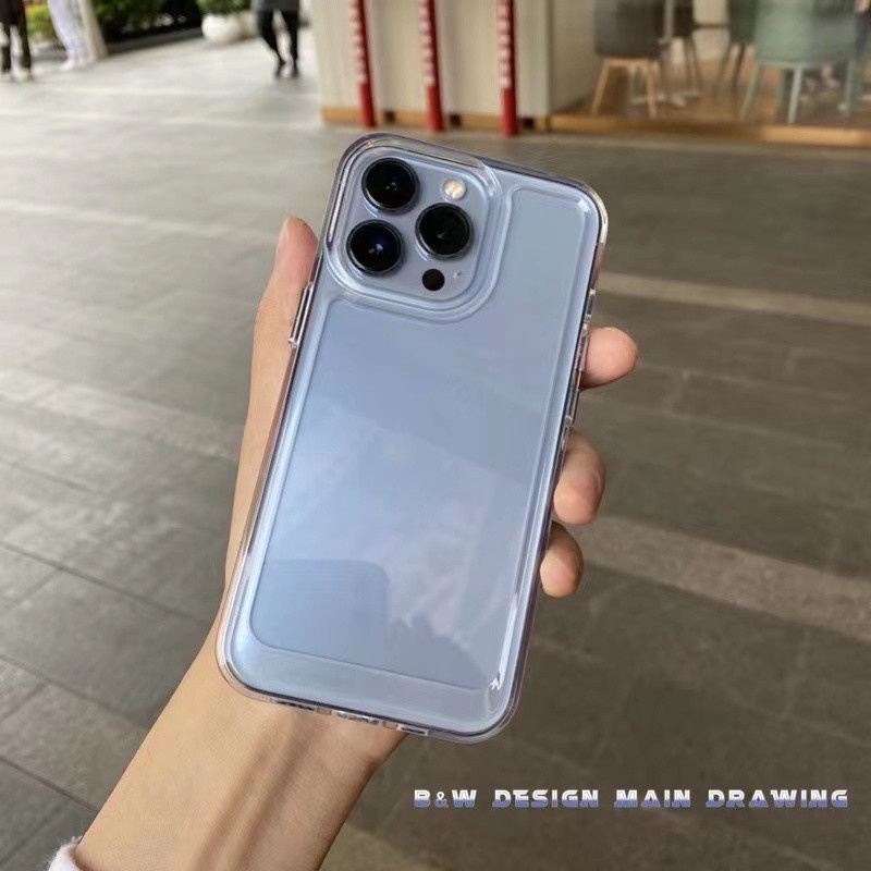 Ốp Điện Thoại TPU Mềm Trong Suốt Chống Sốc Sang Trọng Cho iPhone 13 12 11 Pro MAX 7Plus 8Plus X XS MAX XR