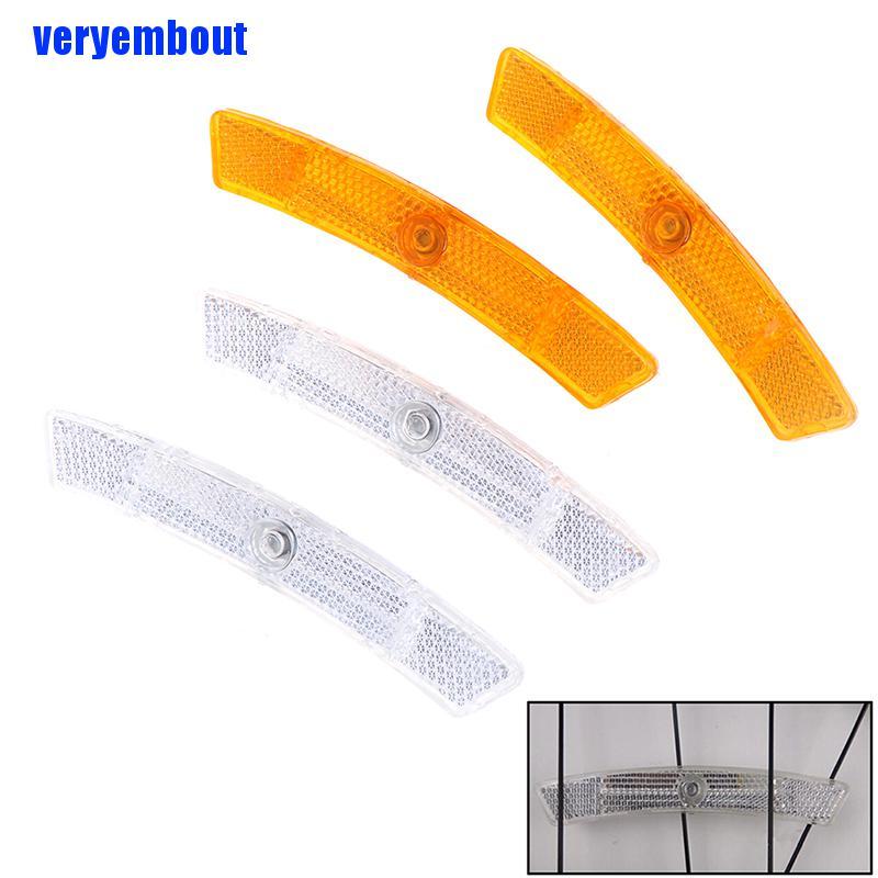 Bộ 2 Ống Phản Quang Cảnh Báo An Toàn Cho Bánh Xe Đạp