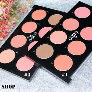 Set phấn má hồng odbo 8 ô od158 - infinity blusher color palette