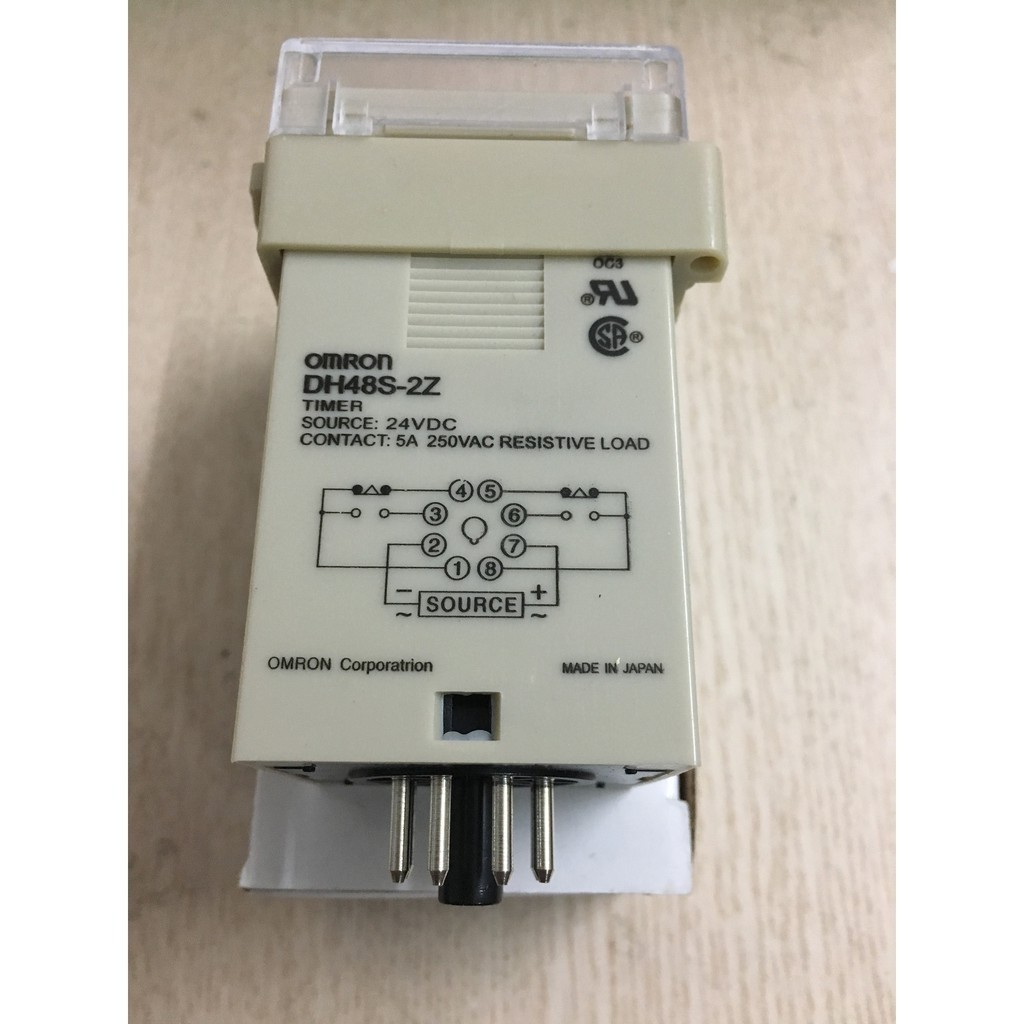 Đồng hồ thời gian DH48S-2Z mặt đỏ 24V, 220V, 380V