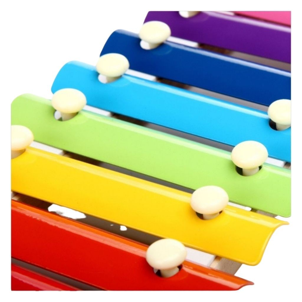 Đàn Gõ Nhạc làm bằng gỗ - Đàn Xylophone 8 thanh giúp bé kích thích phát triển giác quan- ALOKIDS TB