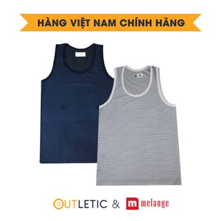 Áo ba lỗ nam sợi tre tự nhiên cao cấp Melange MB.41.04 – Hàng Việt Nam chính hãng