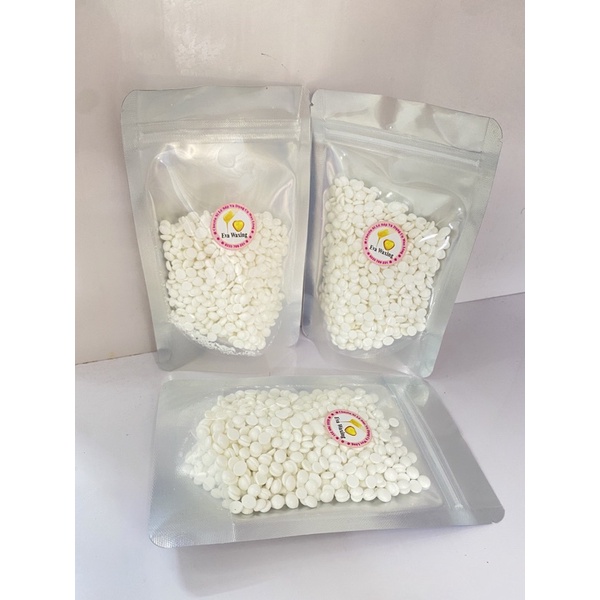 (Sỉ túi to tiết kiệm 200G, 500G,1000G) Sáp Wax Lông Sữa Dừa Triệt Lông Vĩnh Viễn