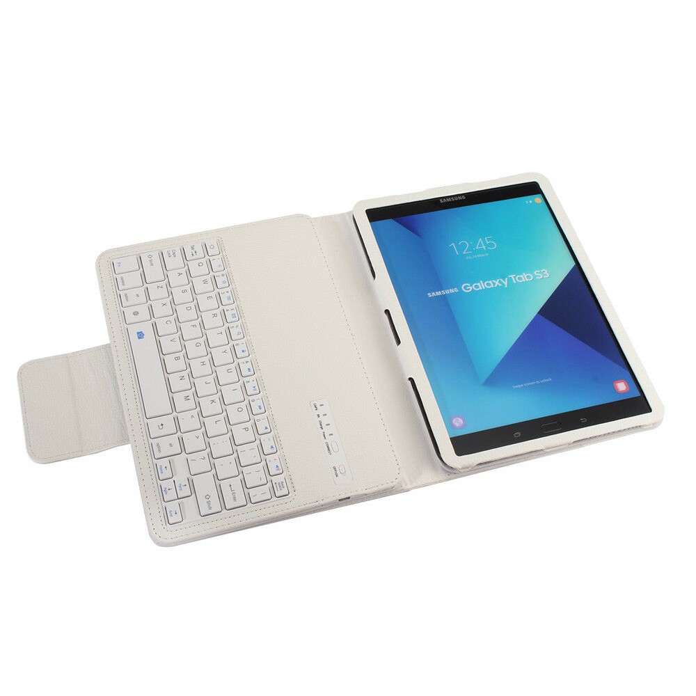 Bao Da Máy Tính Bảng Chống Sốc Tích Hợp Bàn Phím Bluetooth Không Dây Cho Samsung Galaxy Tab 3 10.1 Gt-p5200 P5210 P5220 Ốp