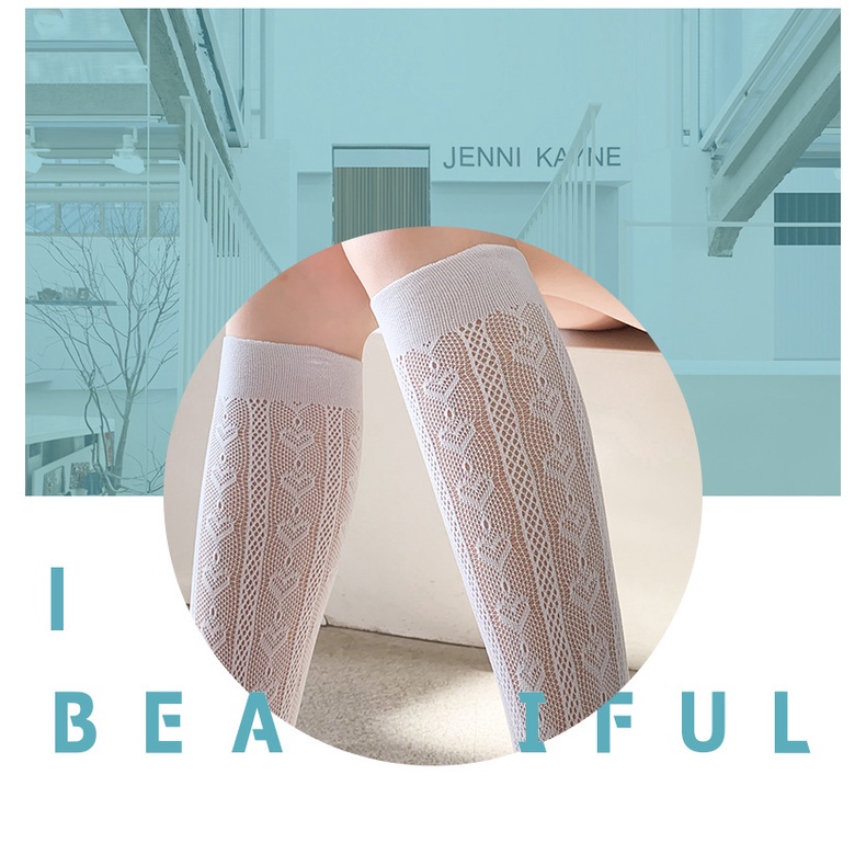 Vớ Ren Mỏng Xuyên Thấu Phong Cách Lolita Nhật Bản Thời Trang Cho Nữ